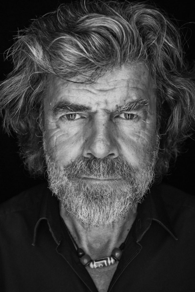 Reinhold Messner im Portrait. 
